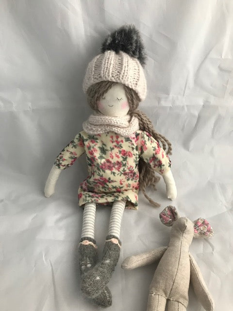 Handmade Doll, Cloth Doll, Children's Gifts, Soft Toys, Kids Bedroom Decor and Accessories