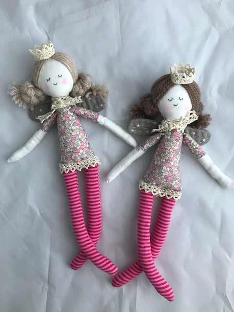 Handmade Fairy Cloth Doll, Children's Gifts, Soft Toys, Kids Bedroom Decor, accessories and Gifts