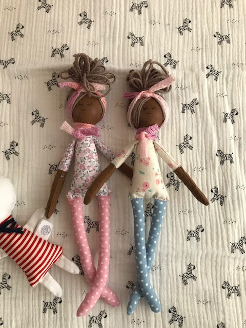 Handmade Doll, Mini Cloth Doll, Children's Gifts, Soft Toys, Kids Bedroom Decor and Accessories